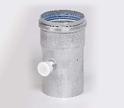 Dubbelwandige rookgascondensafvoer, Ubbink Rolux 4G, 80/80mm
